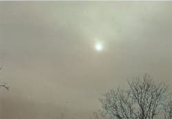 Illustration zum Wetterbegriff Altostratus