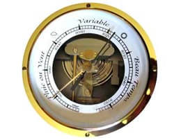 Illustration zum Wetterbegriff Aneroidbarometer