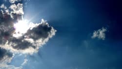 Illustration zum Wetterbegriff Aufklaren