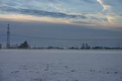 Illustration zum Wetterbegriff Bodennebel