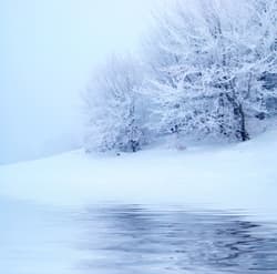 Illustration zum Wetterbegriff Eisnebel