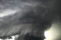 Illustration zum Wetterbegriff Gewitterwolke