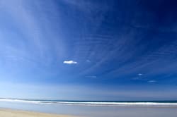 Illustration zum Wetterbegriff Himmelsblau