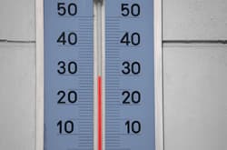 Illustration zum Wetterbegriff Kelvin-Skala