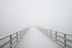 Illustration zum Wetterbegriff Meeresnebel