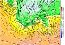Illustration zum Wetterbegriff Mesobare
