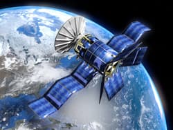 Illustration zum Wetterbegriff Meteosat