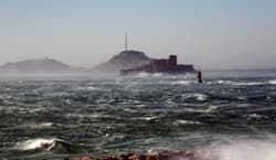 Illustration zum Wetterbegriff Mistral