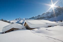 Illustration zum Wetterbegriff Packschnee