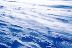Illustration zum Wetterbegriff Polare Ostwinde