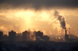 Illustration zum Wetterbegriff Smog