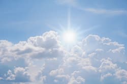 Illustration zum Wetterbegriff Solarkonstante