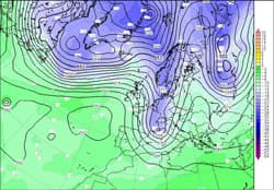 Illustration zum Wetterbegriff Topografie