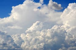 Illustration zum Wetterbegriff Wasserdampf