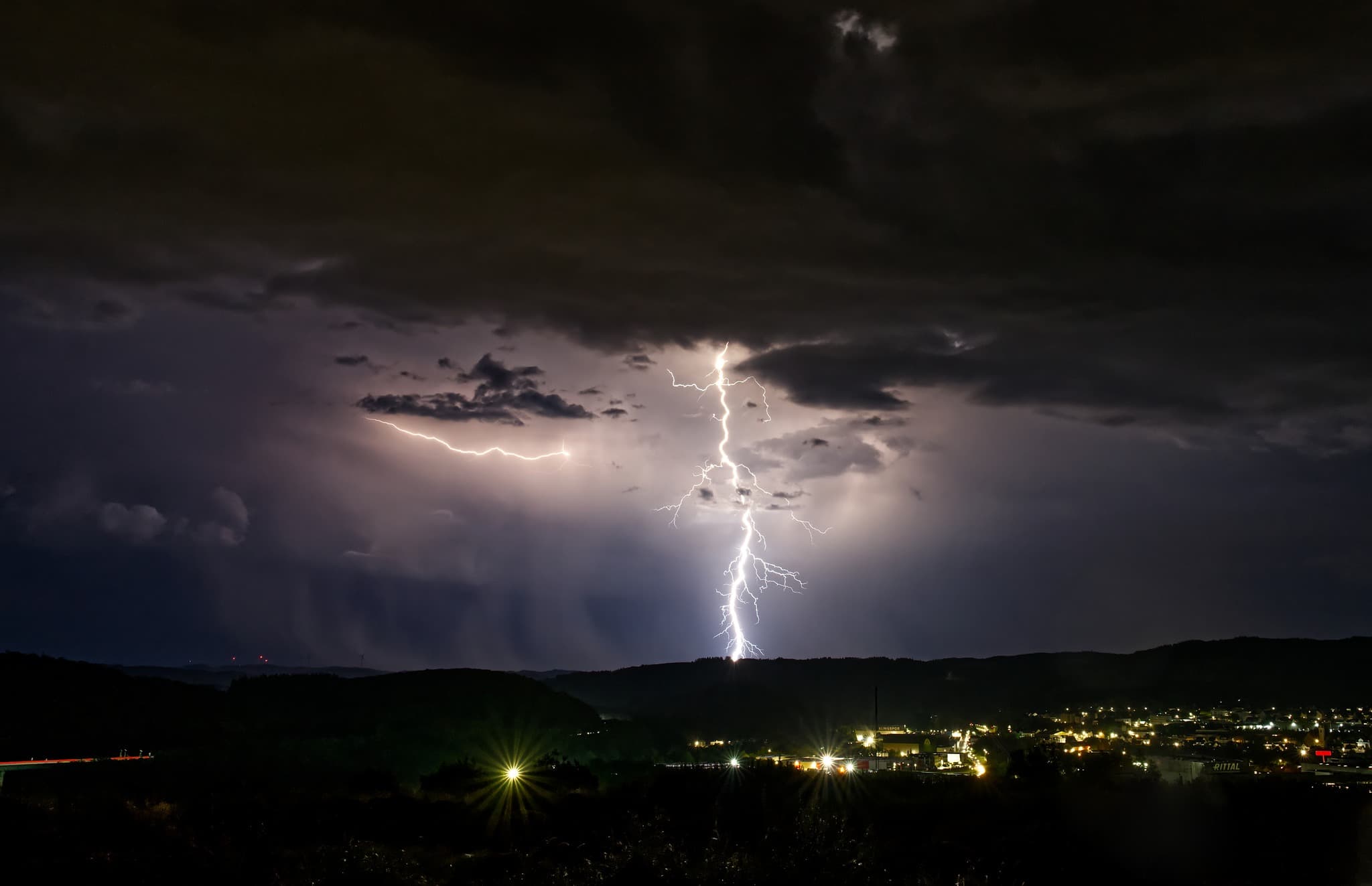 Unwetter-Tief Frieda nähert sich!