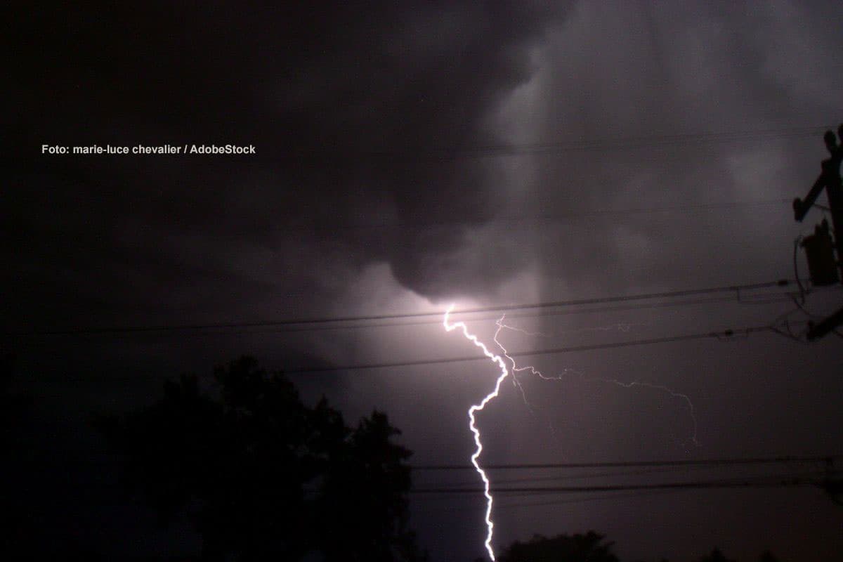 Lokale Starkregen-Gewitter