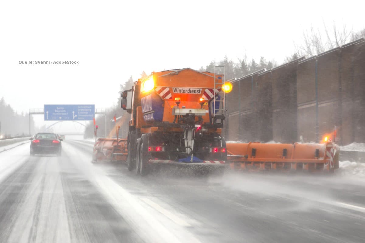 Viele Schnee- oder Regenschauer
