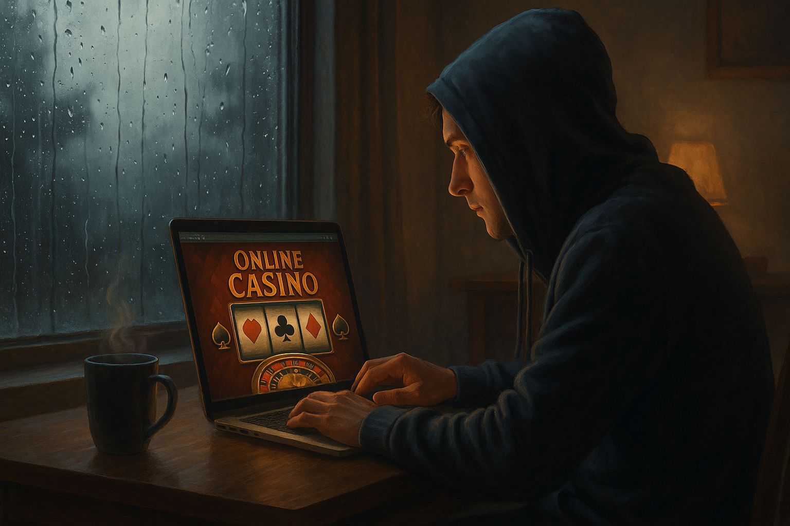 Wetter News Bild: Steigert regnerisches Wetter die Lust auf Online Casinos?
