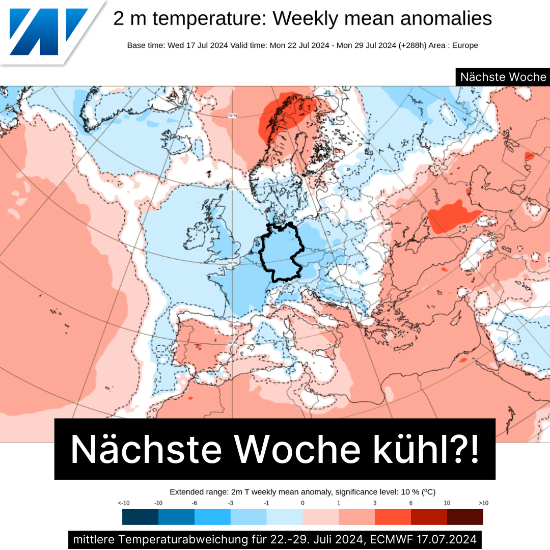 Nächste Woche kühl?!