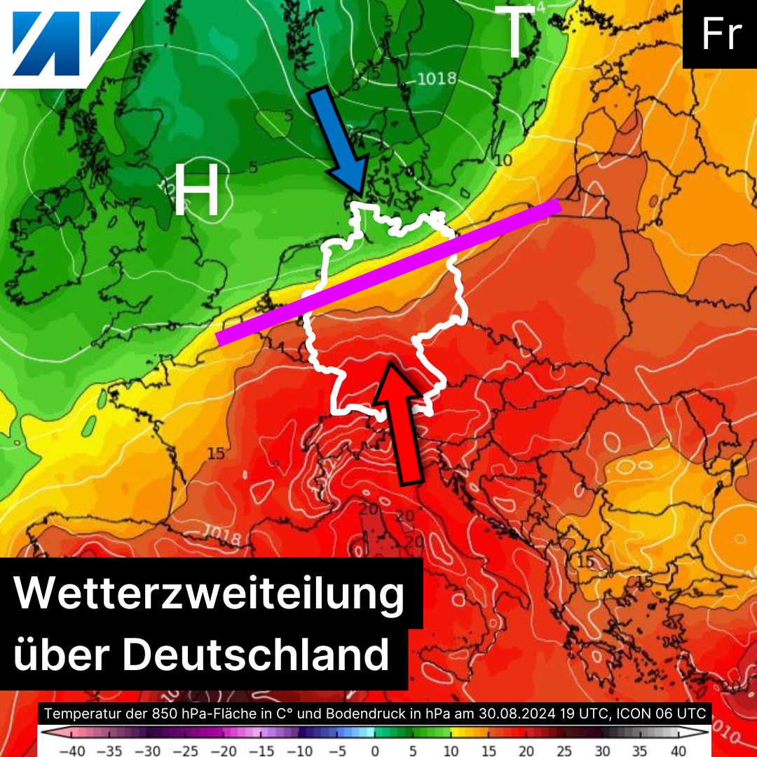 Spannender Wetterumschwung: Deutschland zwischen Hitze und Kühle