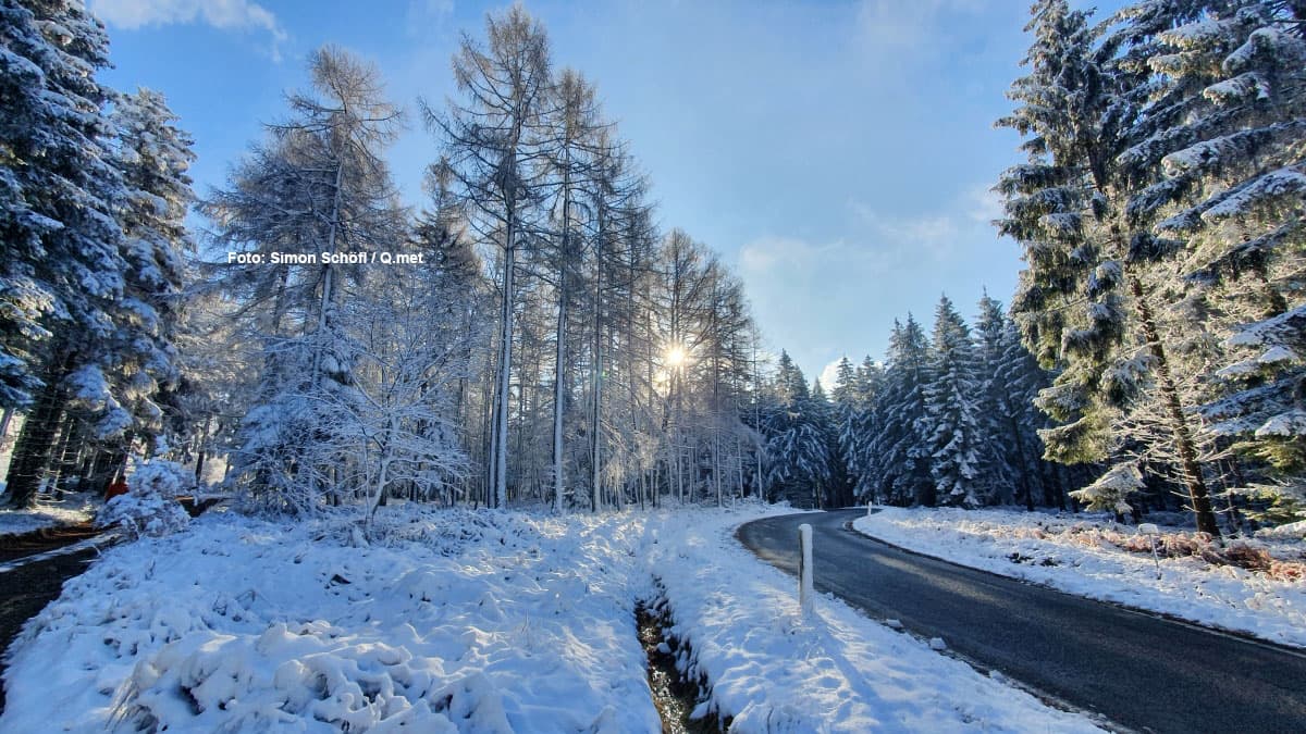Letzter Tag mit Schneeschauern