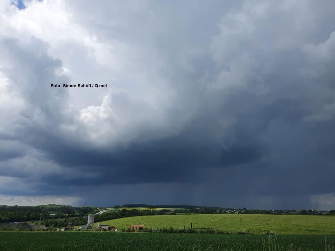 Immer wieder Gewitter