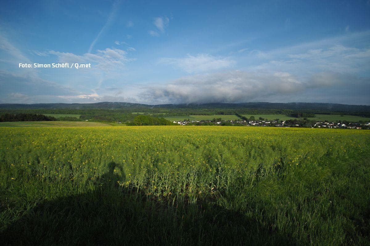 Überwiegend sonnig