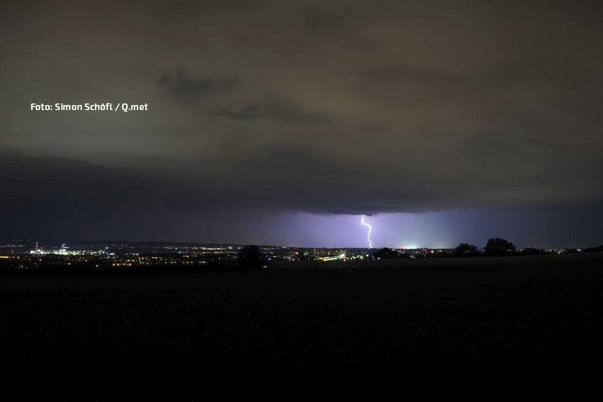 Wochenende mit neuer Unwettergefahr