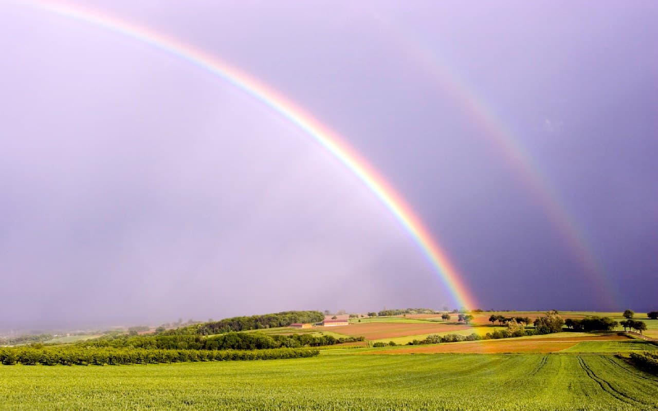 Windiges, kühles Schauerwetter