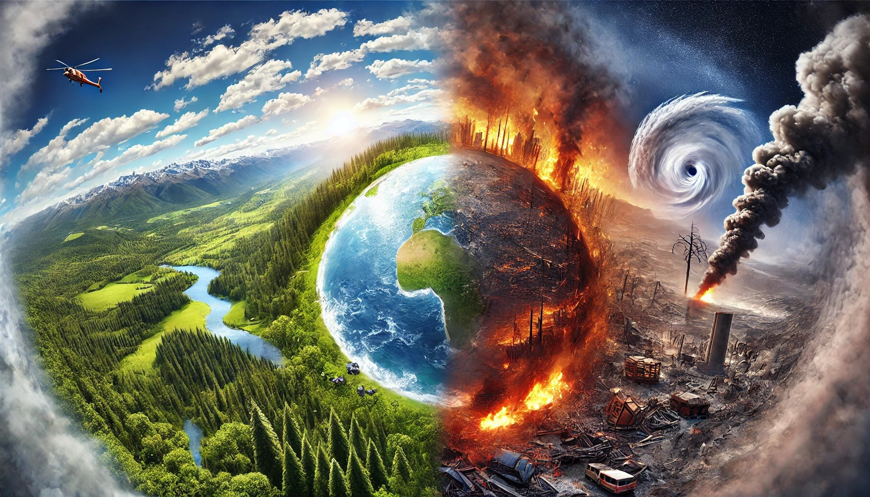 Klimawandel und seine Auswirkungen auf Naturkatastrophen: Eine kritische Betrachtung