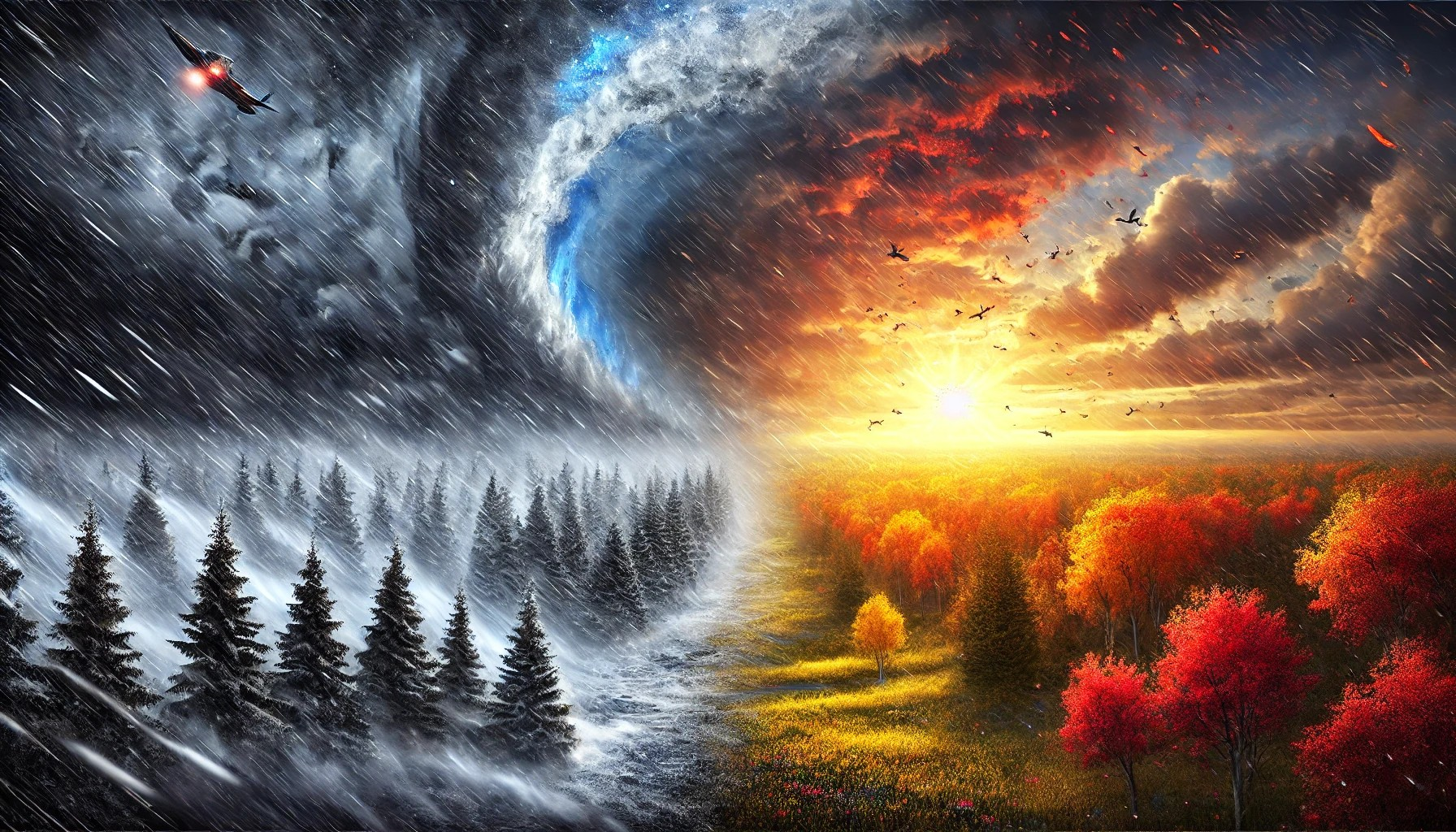 Sturmalarm und Wetterwende: Erst Kälte und Sturm, dann kommt der goldene Oktober!