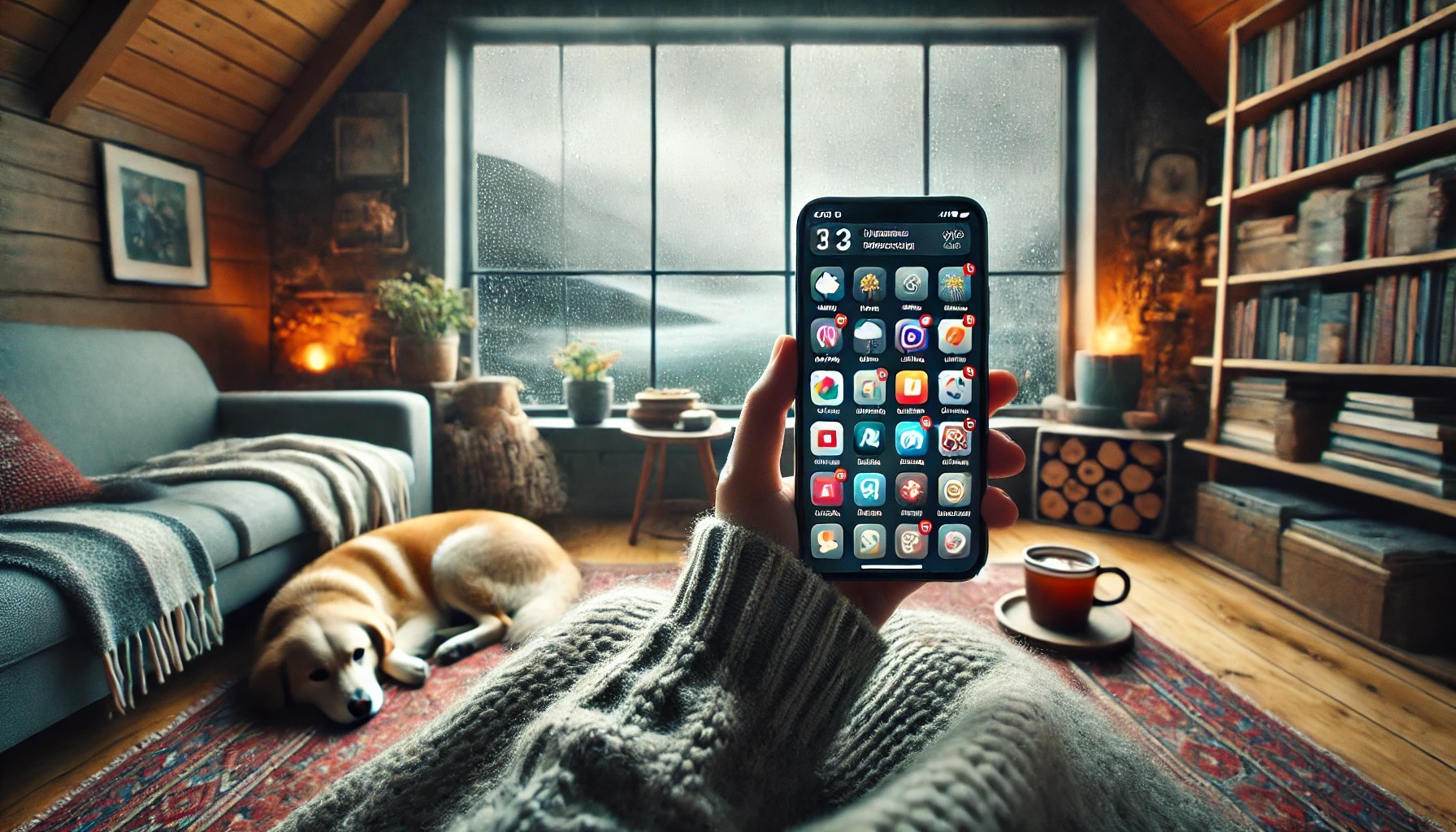 Die besten mobilen Apps für schlechtes Wetter