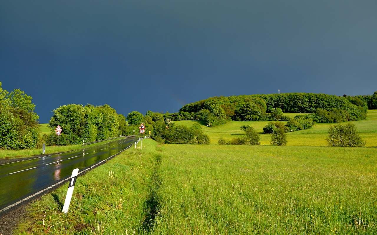 Mäßig warmes Schauerwetter