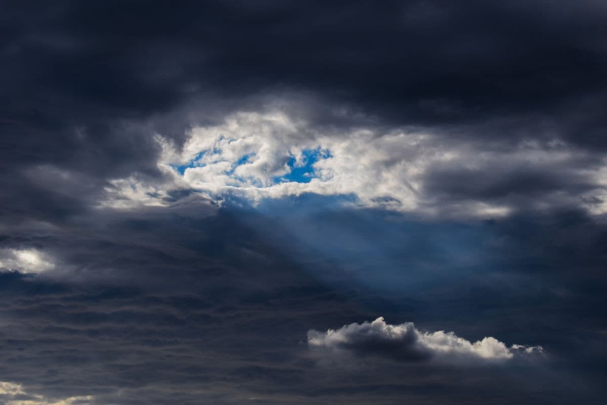 Einige Wolkenfelder