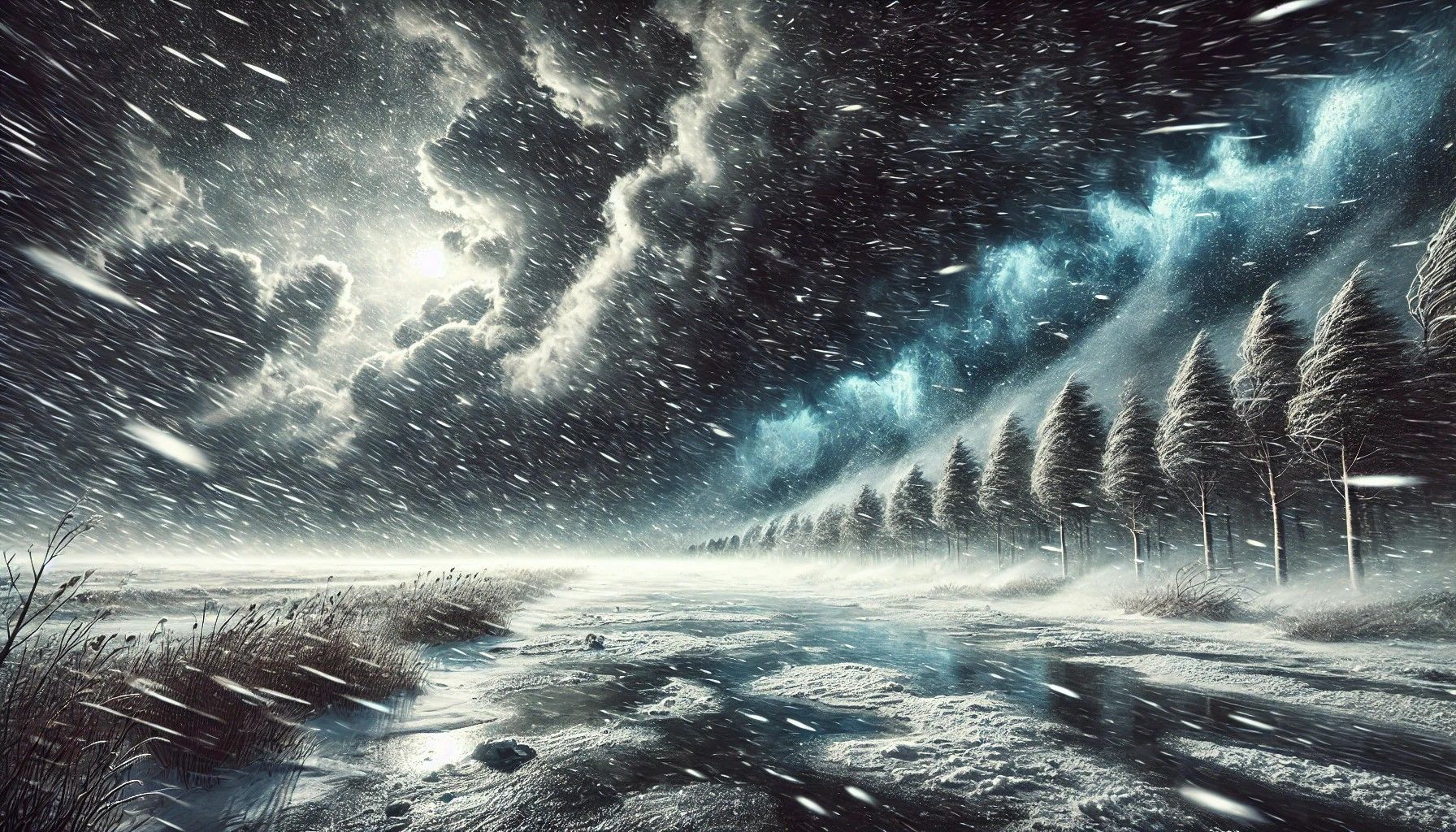 Regen, Sturm, Graupel, Schnee - Von Allem etwas!