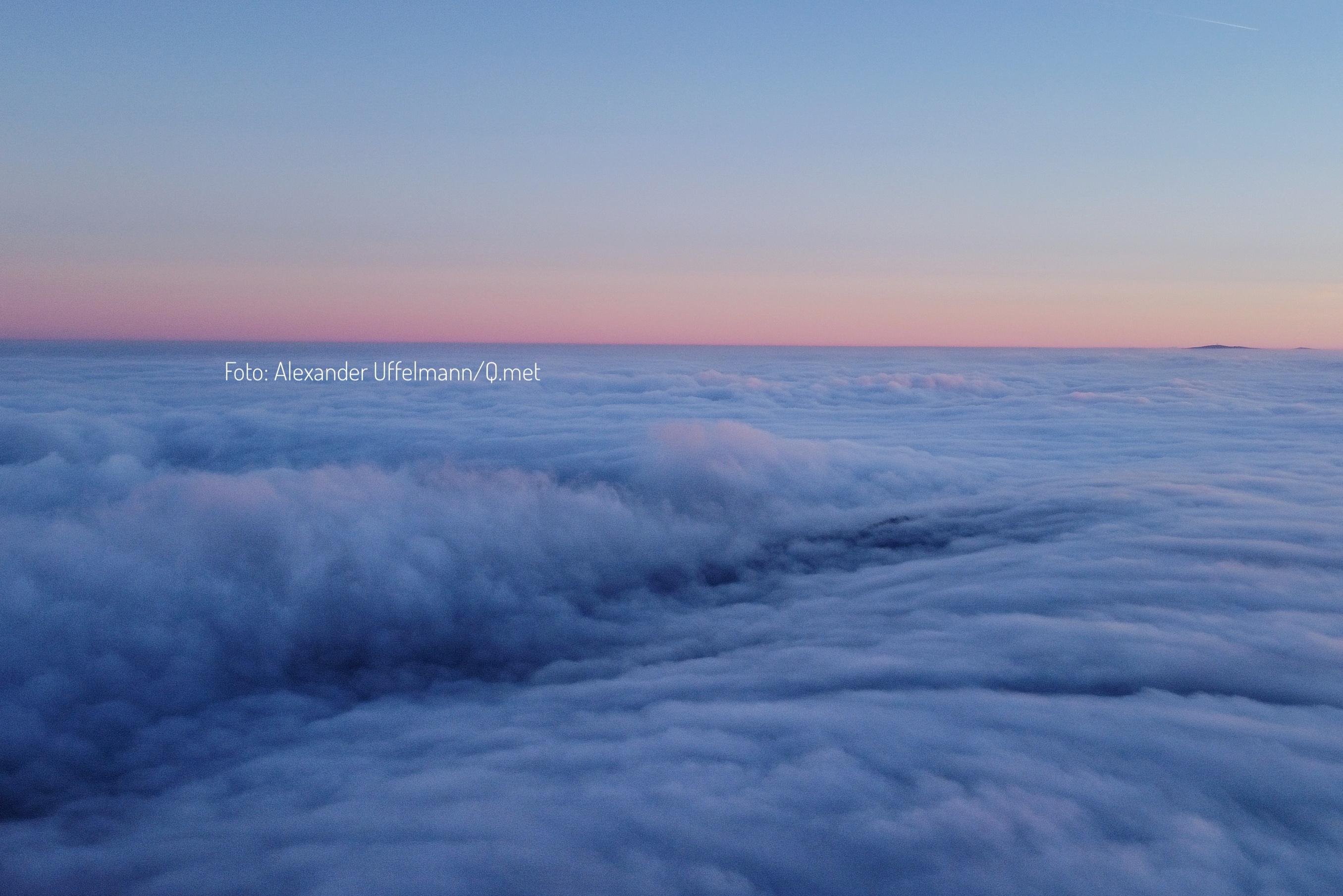 Unten Nebel, oben Sonne: Hoch sorgt für Inversion! Wetter News Bild: Unten Nebel, oben Sonne: Hoch sorgt für Inversion!